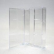 Clear styrene Audio Cassette Case h